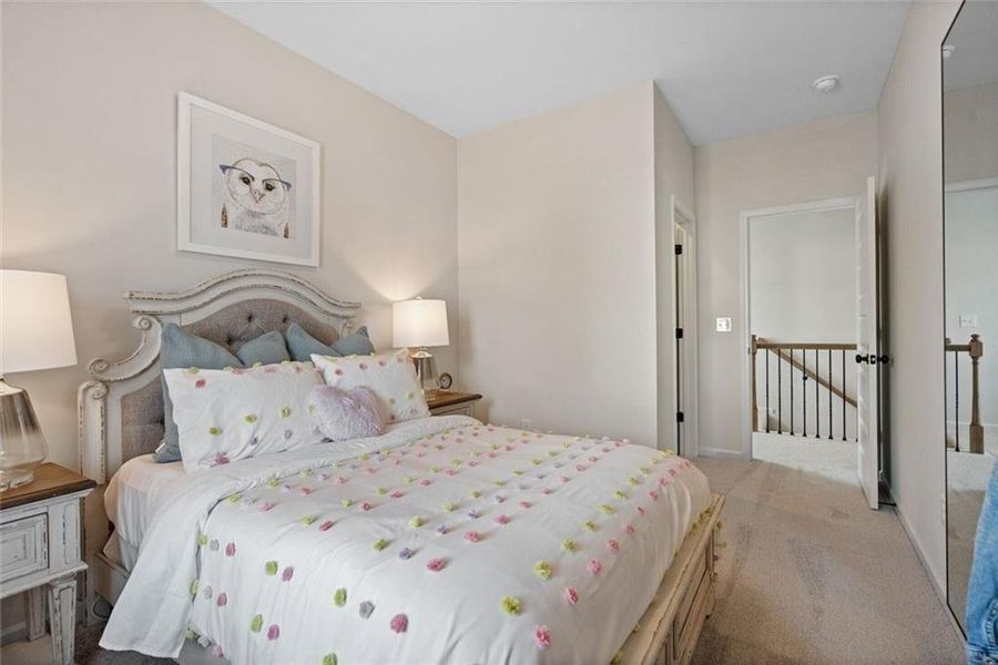 Furnished interior view inside a new home in The Stiles, Cartersville (Image 36).
