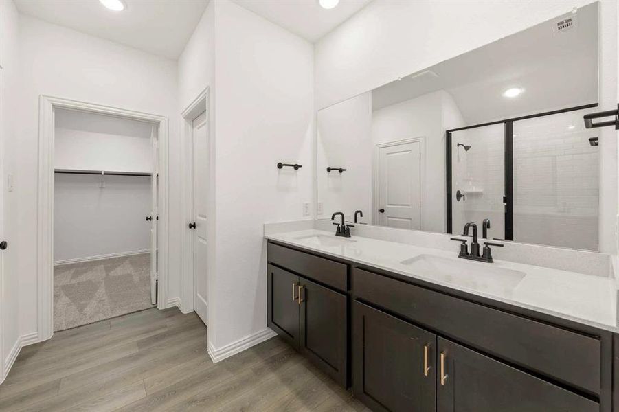 Furnished interior view inside a new home in Brookshire at Legacy Hills-50s, Celina (Image 4). Furnished interior view inside a new home in Brookshire at Legacy Hills-50s, Celina (Image 4).