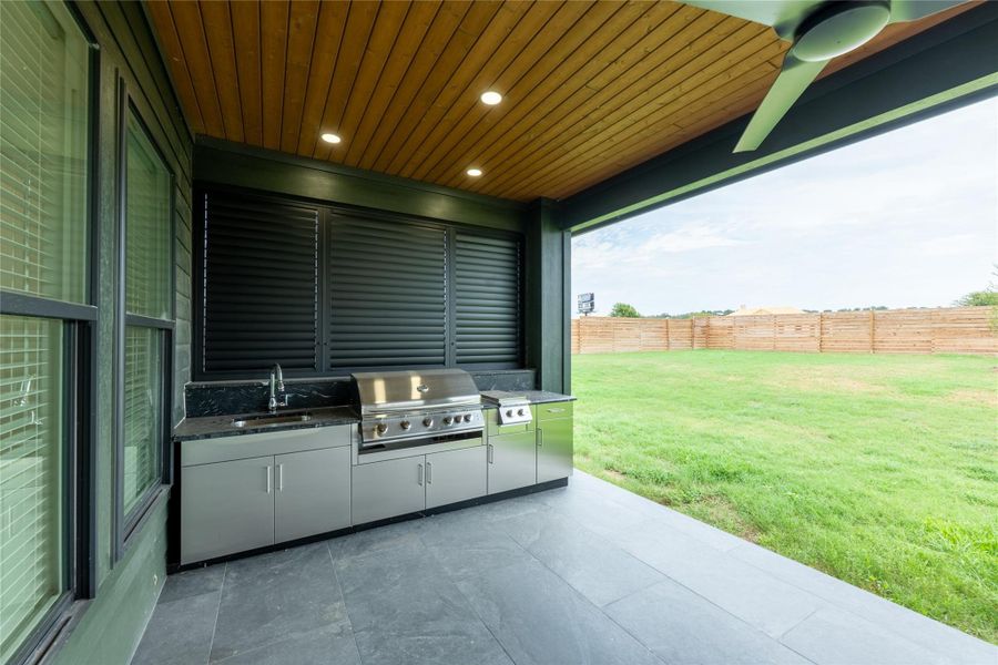 Exterior details and patio area of a home in , Smithville (Image 3).