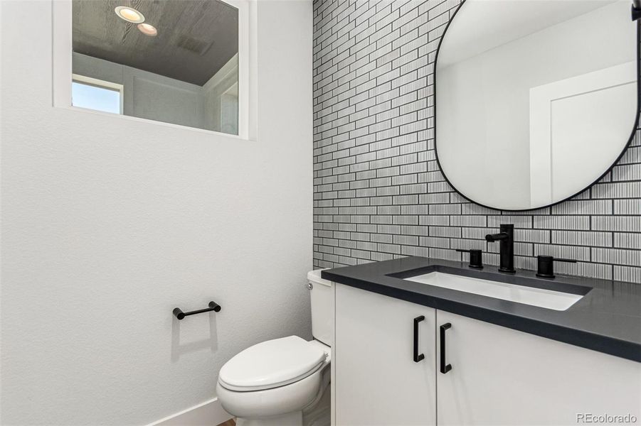 Furnished interior view inside a new home in West Grange, Longmont (Image 33).