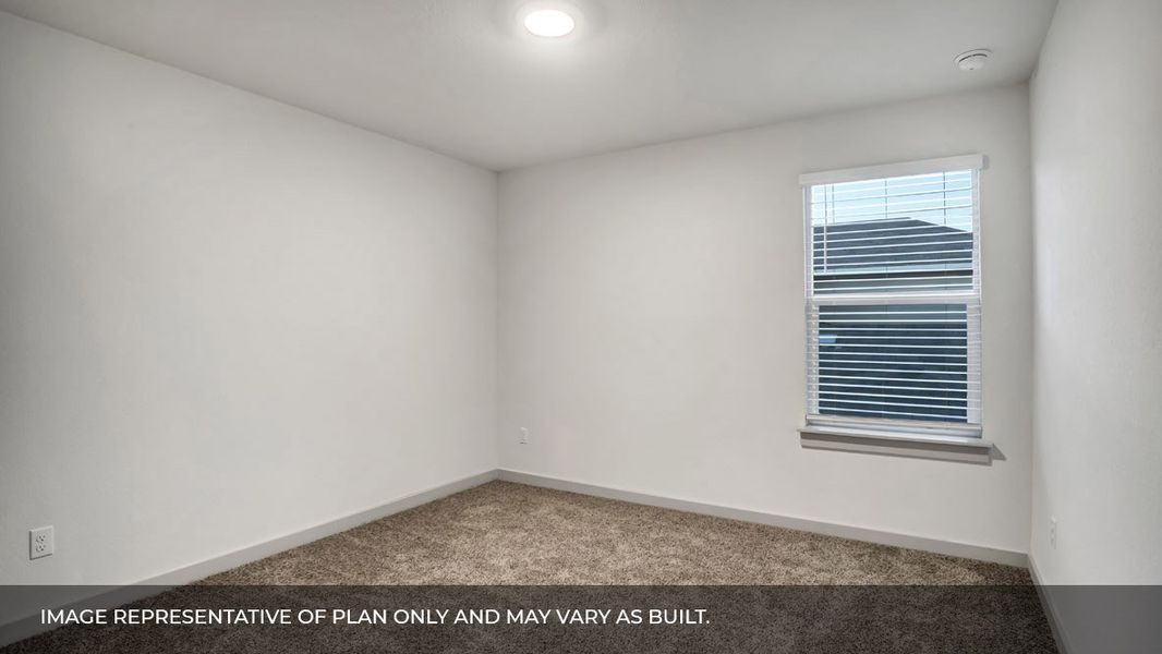 Representative unfurnished interior of a home built from the The Perry by D.R. Horton in Rosenbusch Ranch, Leander (Image 18). Representative unfurnished interior of a home built from the The Perry by D.R. Horton in Rosenbusch Ranch, Leander (Image 18).