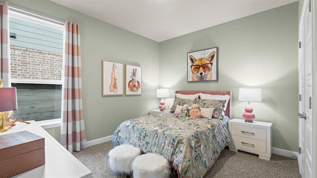 Furnished interior view inside a new home in Treeline, Justin (Image 24).