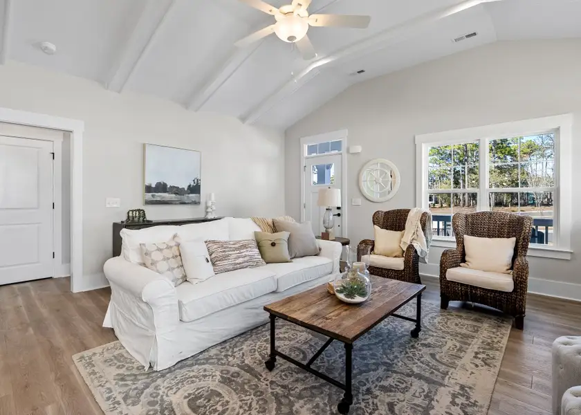 Representative furnished interior of a home built from the Wayside by Bill Clark Homes in The Sanctuary at Sunset Beach, Sunset Beach (Image 30).