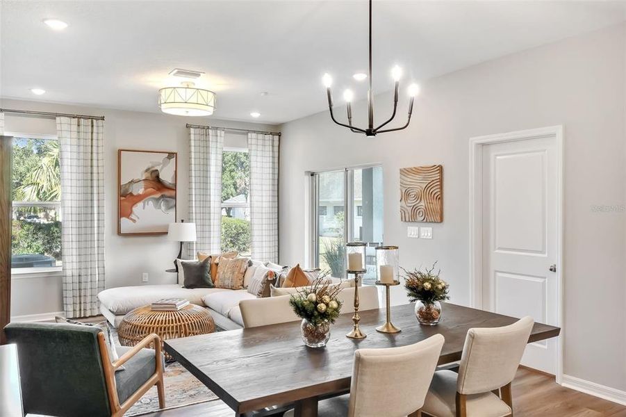Furnished interior view inside a new home in Connors Cove, Eustis (Image 27).