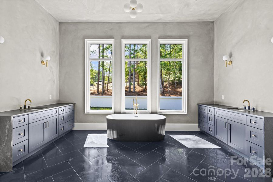 Furnished interior view inside a new home in , Davidson (Image 10).