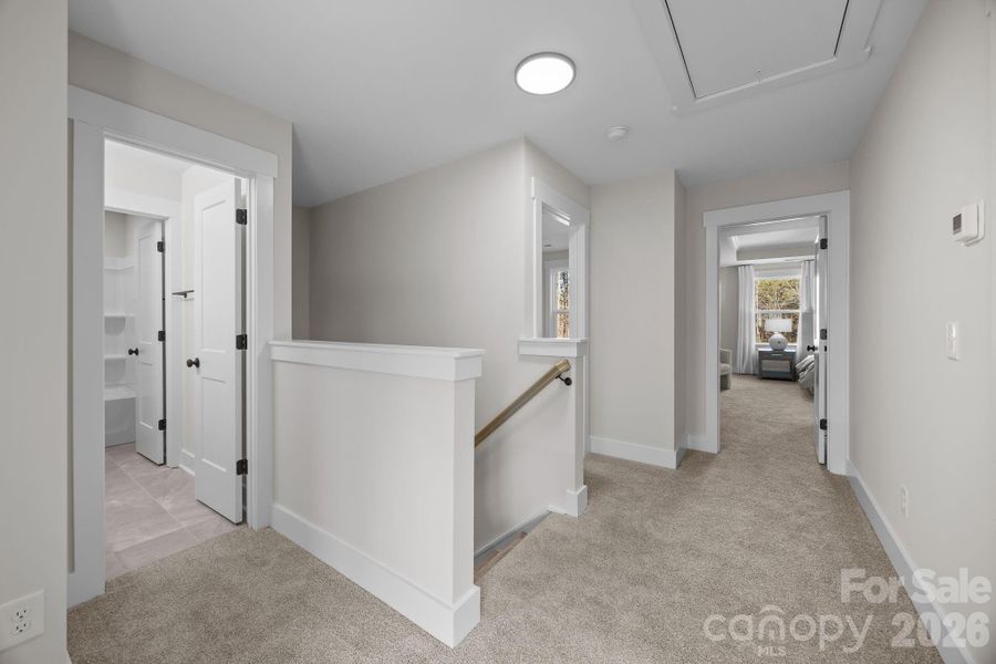 Furnished interior view inside a new home in , Gastonia (Image 15).