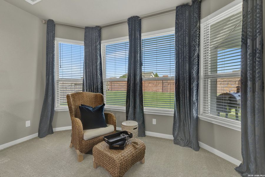 Furnished interior view inside a new home in Buffalo Crossing, Cibolo (Image 12).