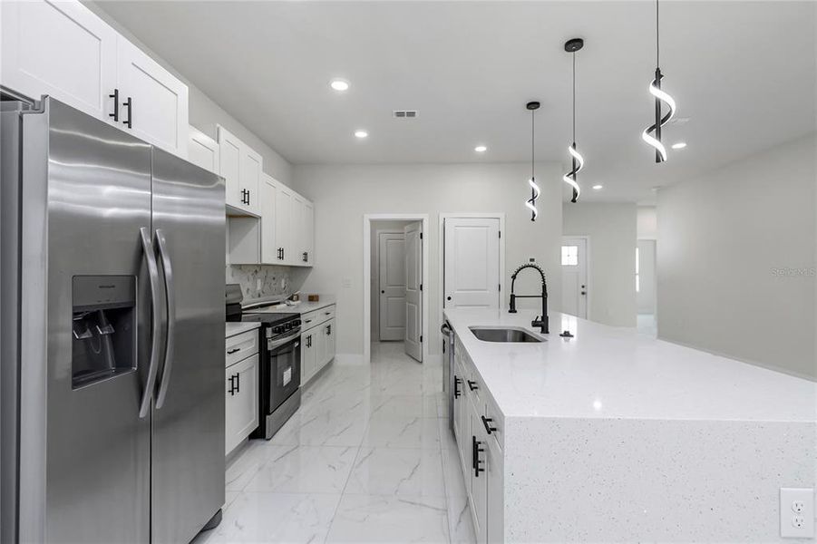 Furnished interior view inside a new home in , Ocala (Image 7).