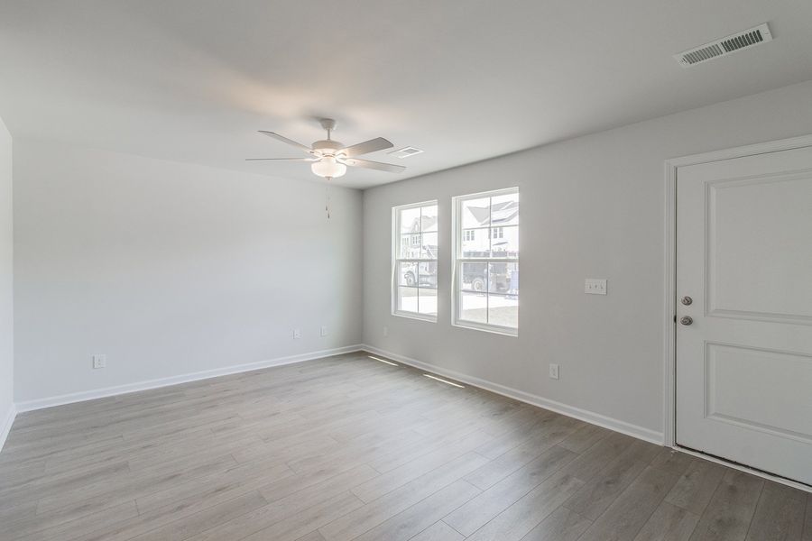 Spacious, unfurnished interior of a new home in Padgett Commons, Hopkins (Image 27).