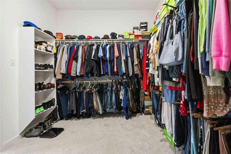 Primary Closet. Primary Closet.
