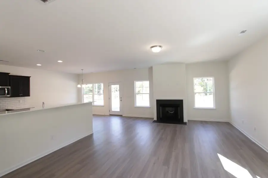 Representative furnished interior of a home built from the Southport by Keystone Homes NC in The Wilcox, Greensboro (Image 5).