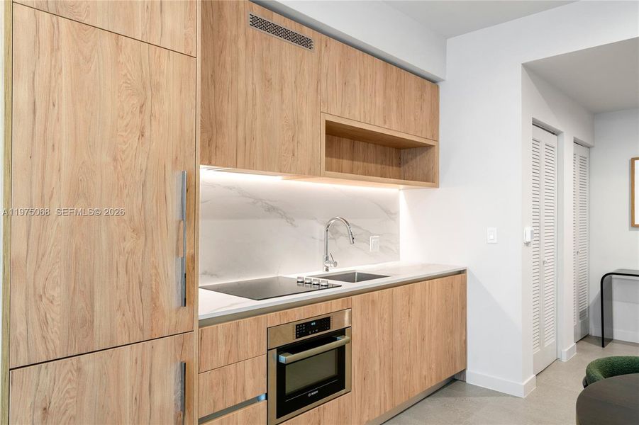 Furnished interior view inside a new home in , Miami (Image 8).