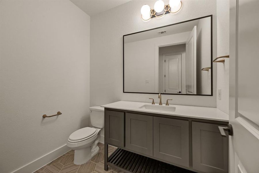 Furnished interior view inside a new home in NorthGlen, Haslet (Image 17).