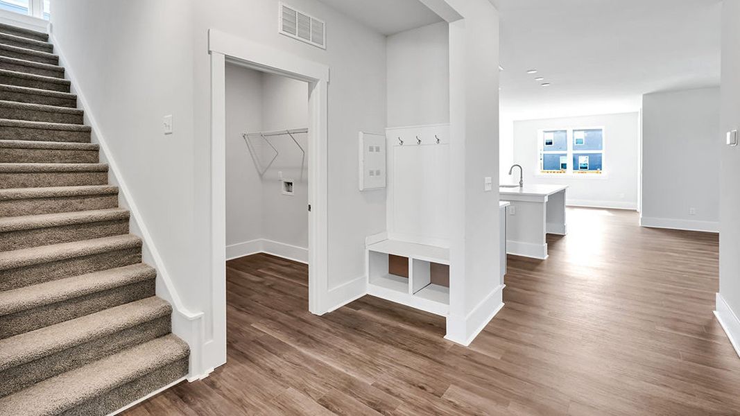 Spacious, unfurnished interior of a new home in The Haven at Indigo Preserve, Leland (Image 26).