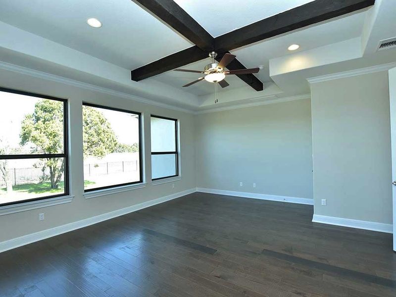 Image 192 representing the Santa Barbara II by Giddens Homes in Scofield Farms Estates, Georgetown, TX.