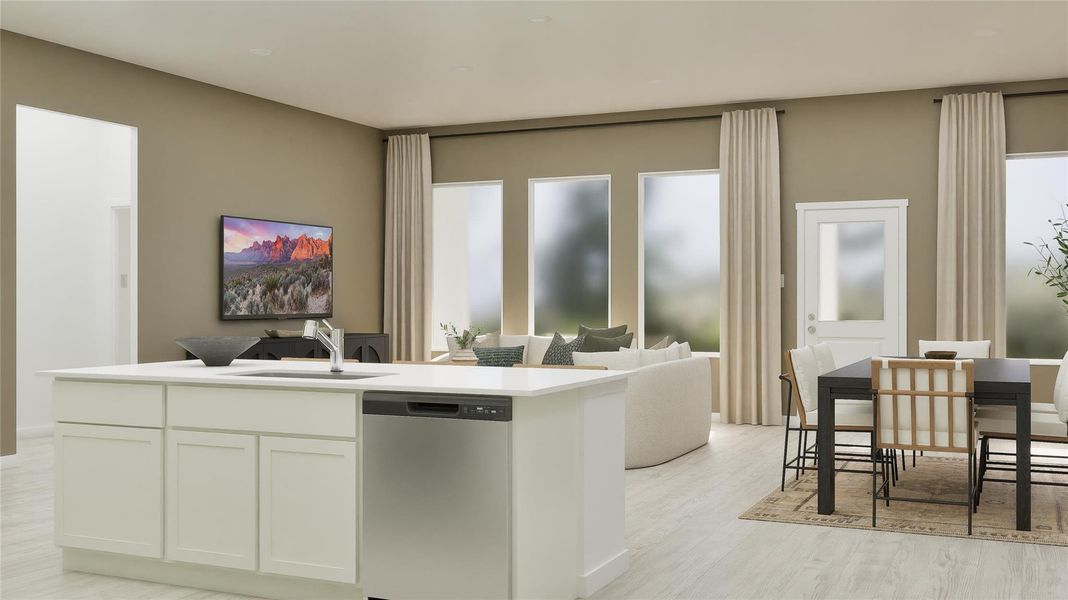 Furnished interior view inside a new home in Cotton Brook, Hutto (Image 27).