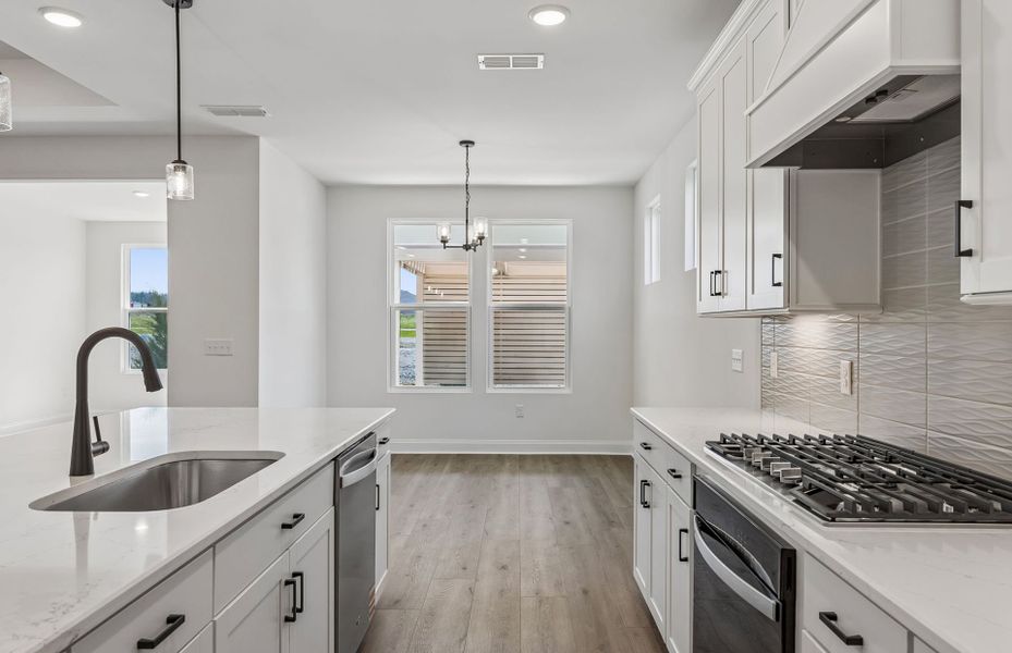 Furnished interior view inside a new home in Del Webb Southern Harmony, Murfreesboro (Image 7).