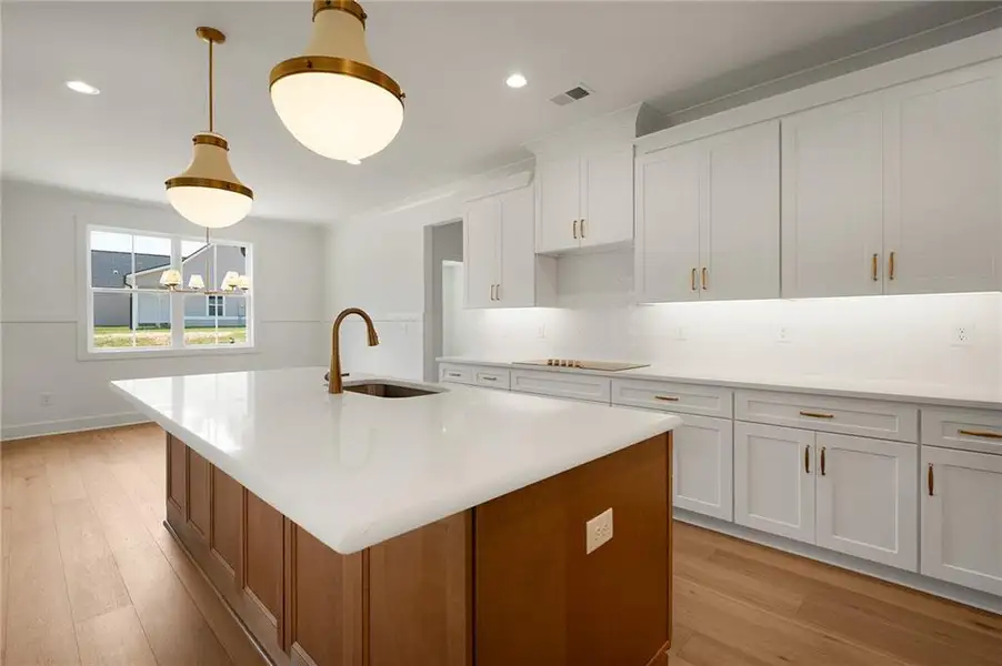 Furnished interior view inside a new home in , Calhoun (Image 6).