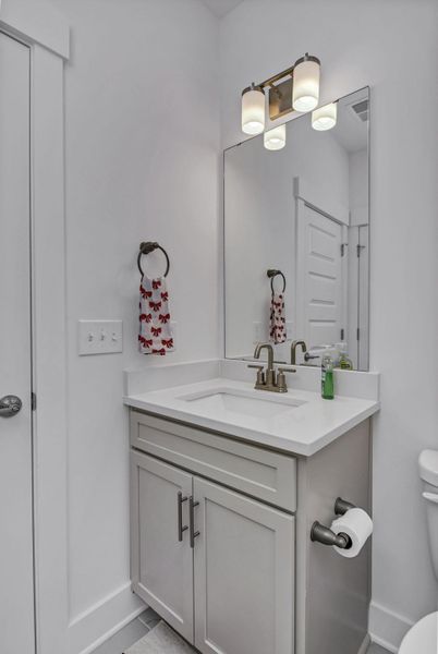 Furnished interior view inside a new home in Clubside Reserve at Summerlake, Lexington (Image 10).