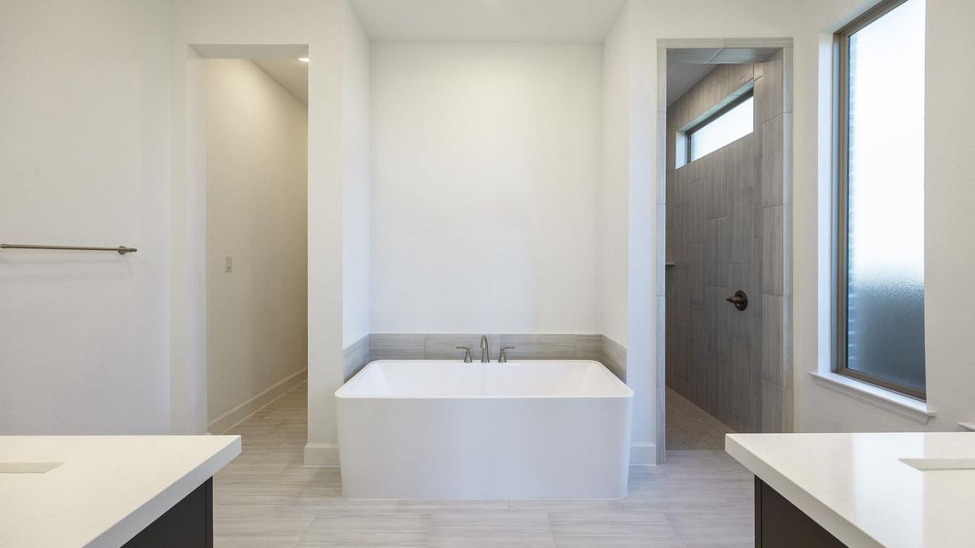 Furnished interior view inside a new home in Lariat 60', Liberty Hill (Image 8). Furnished interior view inside a new home in Lariat 60', Liberty Hill (Image 8).