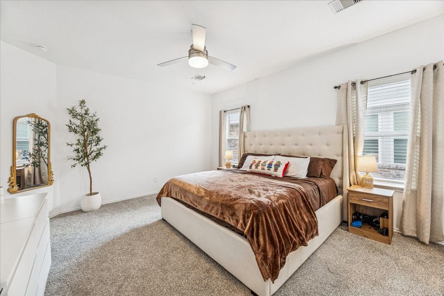 Furnished interior view inside a new home in Enclave at Dobbin, Magnolia (Image 9).