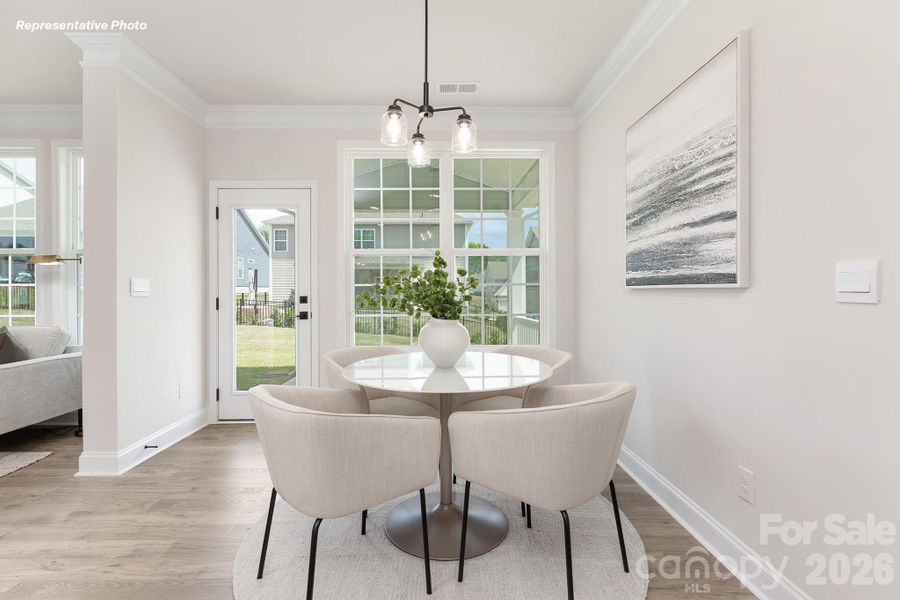 Furnished interior view inside a new home in Laurelbrook, Sherrills Ford (Image 13).