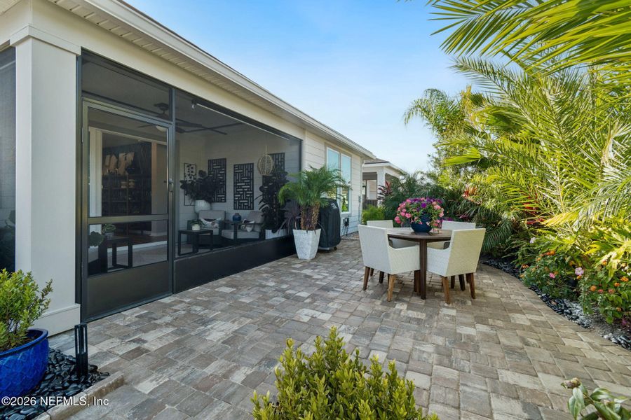 Exterior details and patio area of a home in , St. Augustine (Image 30).