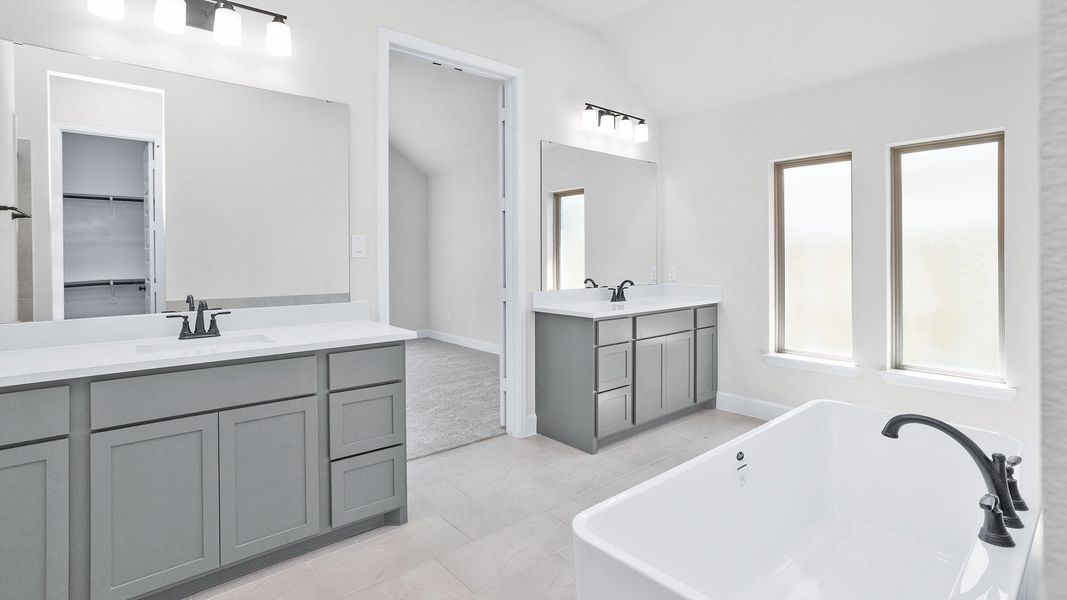 Furnished interior view inside a new home in The Grand Prairie, Hockley (Image 4).