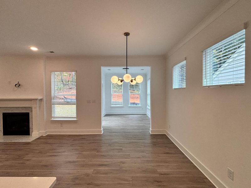 Spacious, unfurnished interior of a new home in Villas at Prestwick, Mooresville (Image 10). Spacious, unfurnished interior of a new home in Villas at Prestwick, Mooresville (Image 10).