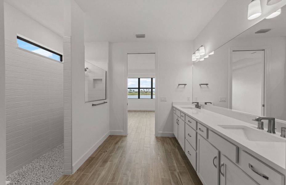 Furnished interior view inside a new home in Del Webb Naples, Immokalee (Image 4).