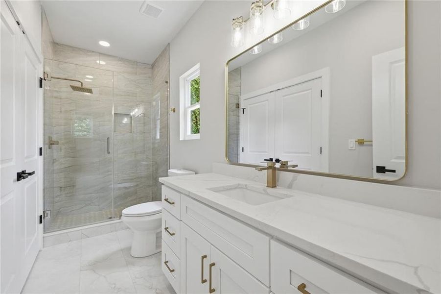 Furnished interior view inside a new home in , Cumming (Image 5).