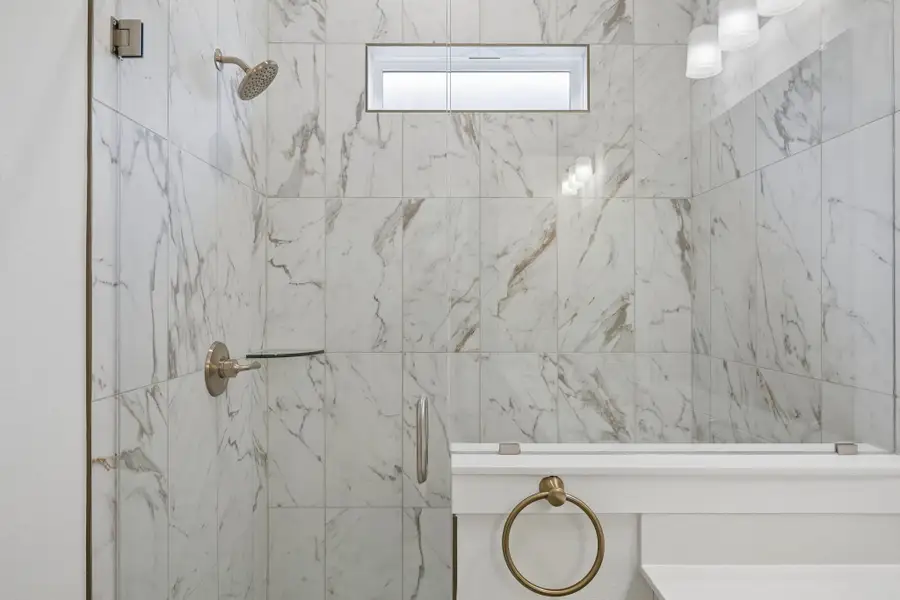 Close-up of interior finishes inside a home in Newman Village Townhomes, Frisco (Image 12).
