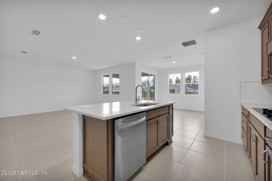 Furnished interior view inside a new home in Hyland Trail, Green Cove Springs (Image 9).