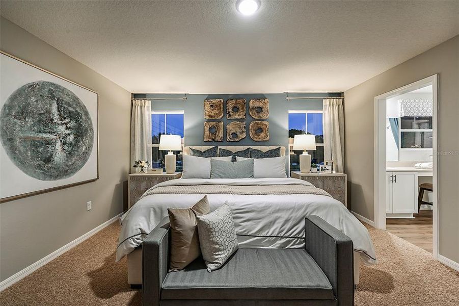 Furnished interior view inside a new home in Crosswinds, Haines City (Image 5). Furnished interior view inside a new home in Crosswinds, Haines City (Image 5).