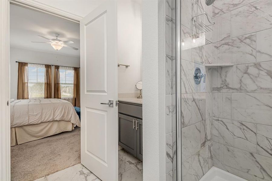 Furnished interior view inside a new home in , Dallas (Image 14). Furnished interior view inside a new home in , Dallas (Image 14).