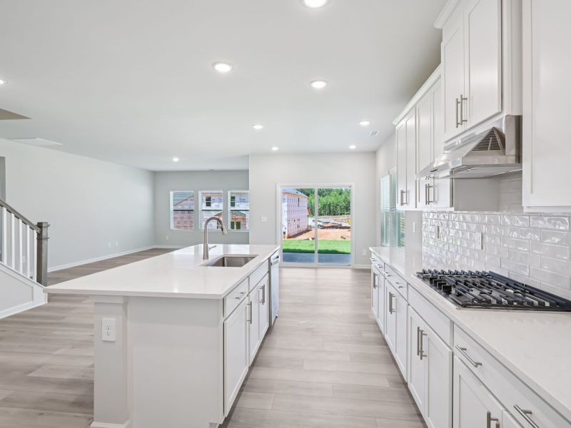 Furnished interior view inside a new home in Oak Manor - Signature Series, Garner (Image 5).