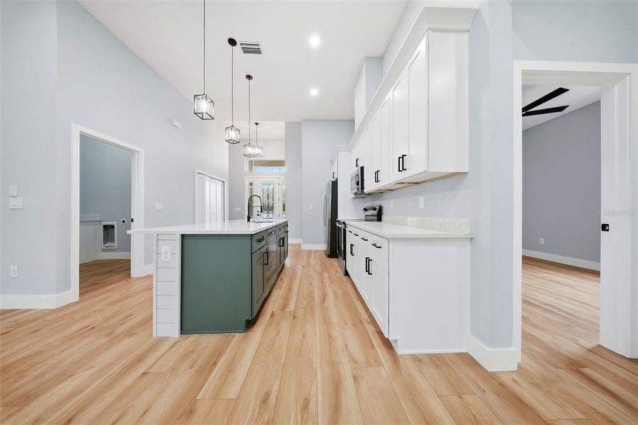 Furnished interior view inside a new home in , Punta Gorda (Image 8).