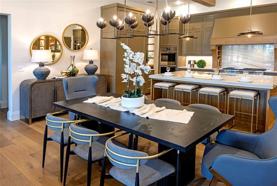 Connect with family over meals gathered together