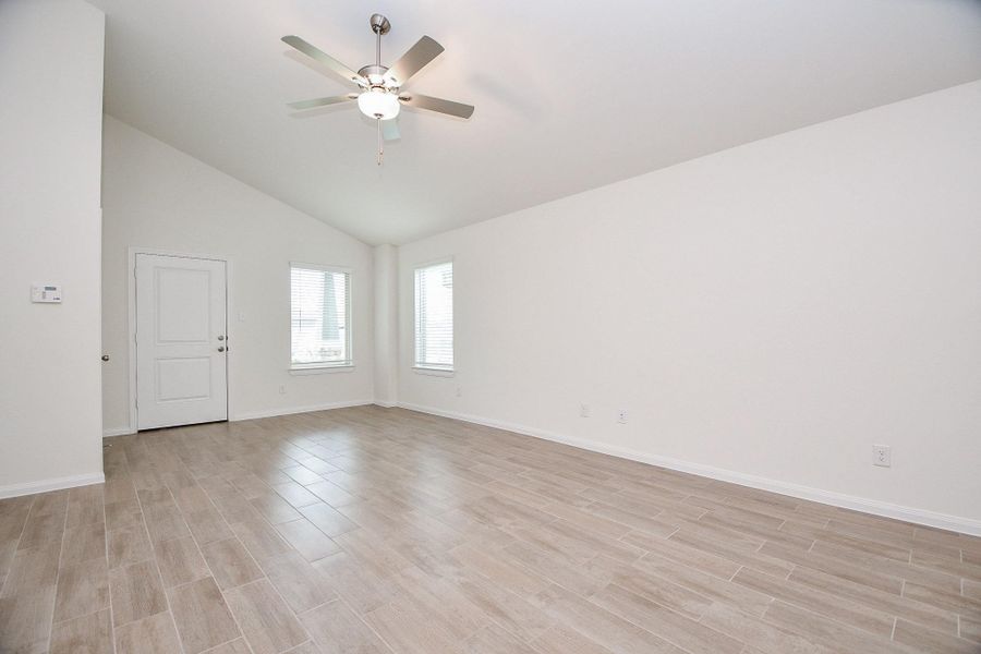 This expansive living area if the perfect