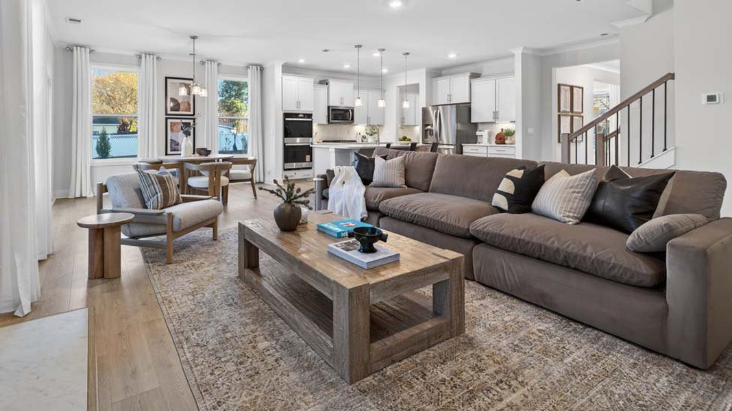 Furnished interior view inside a new home in Brantley, Mooresville (Image 11).