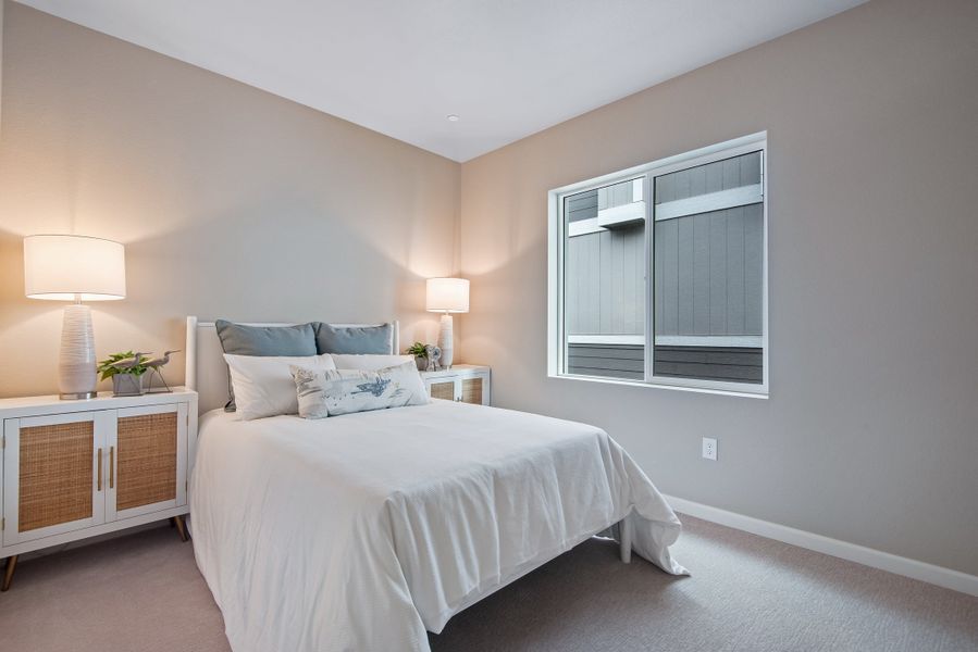 Furnished interior view inside a new home in Reunion, Commerce City (Image 41).