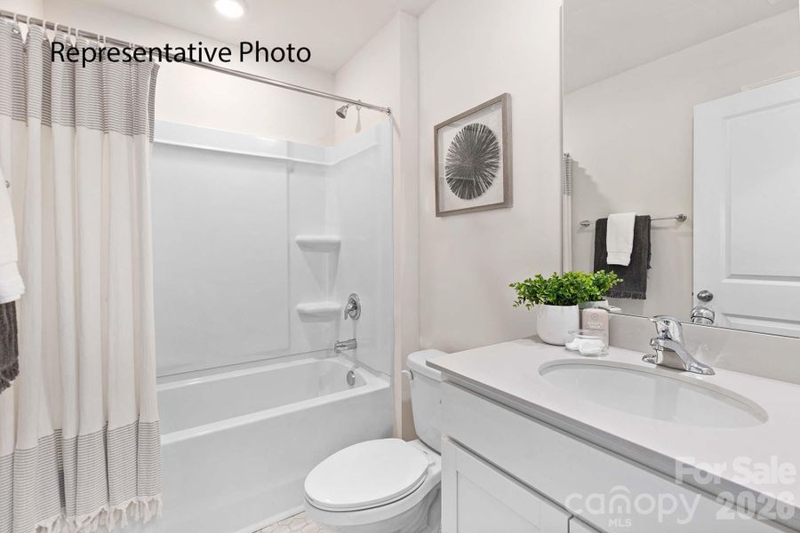 Furnished interior view inside a new home in Villages of Maiden, Maiden (Image 15).