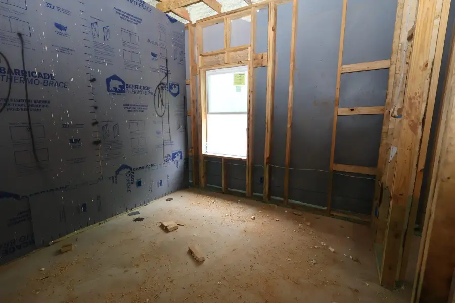 In-progress construction of a new home in The Woodlands Hills - Reserve Collection, Willis, TX (Image 13).
