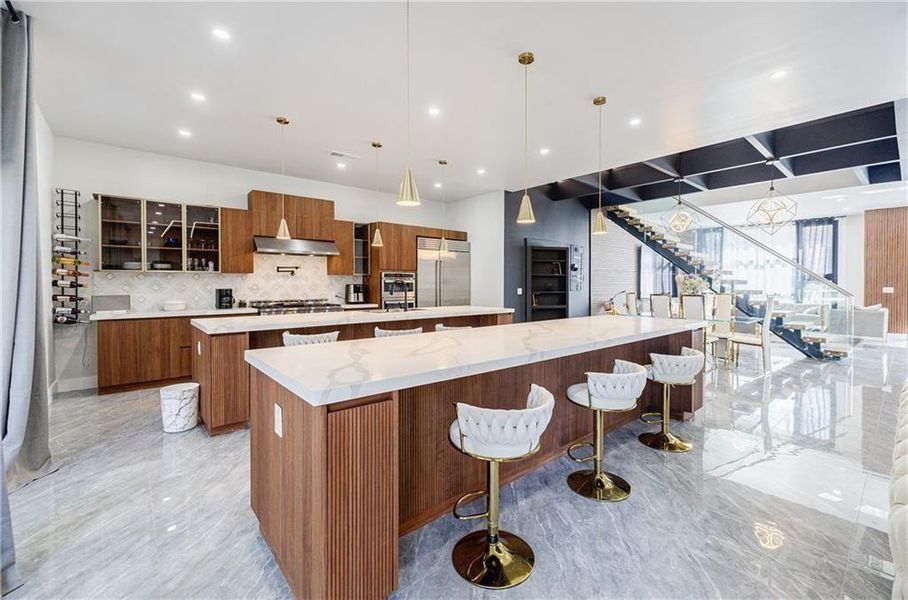 Furnished interior view inside a new home in , Marietta (Image 36).