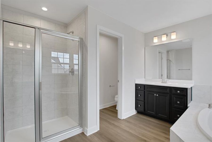 Furnished interior view inside a new home in Edinburgh, Locust Grove (Image 15).