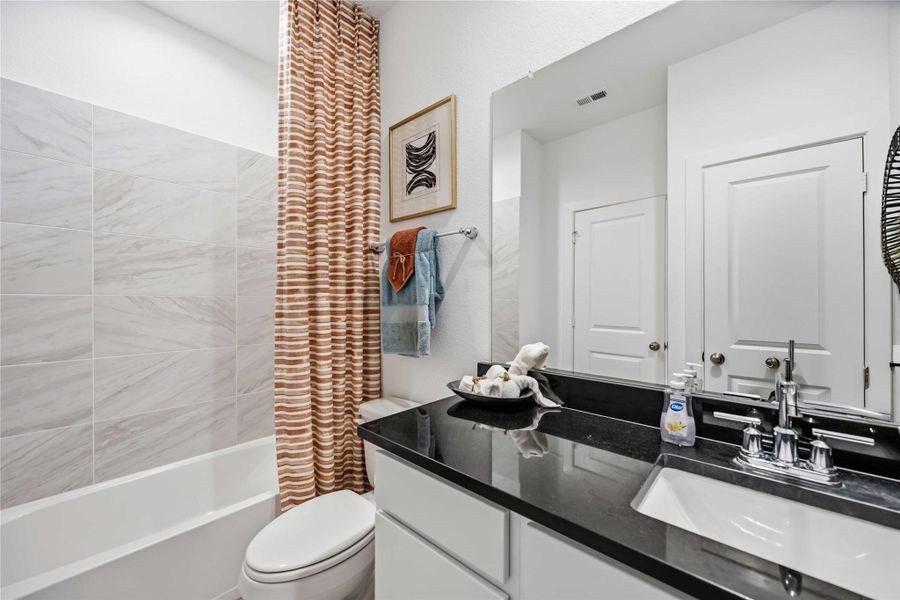 Furnished interior view inside a new home in , Beasley (Image 11).