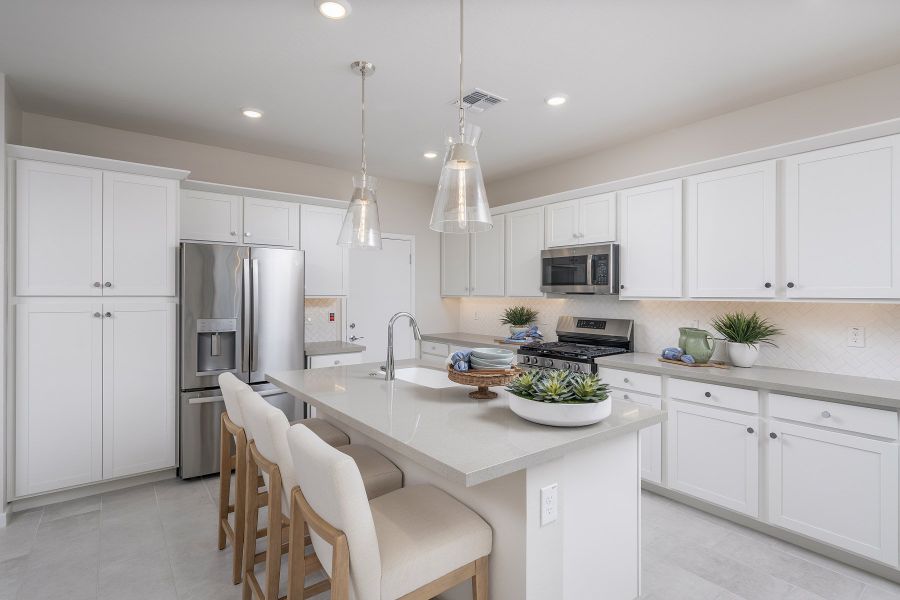 Representative furnished interior of a home built from the 1 by Risewell Homes in Bella Storia, Gilbert (Image 9). Representative furnished interior of a home built from the 1 by Risewell Homes in Bella Storia, Gilbert (Image 9).