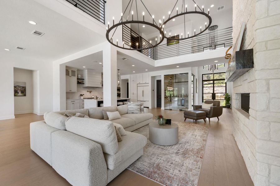 Furnished interior view inside a new home in , Austin (Image 30).