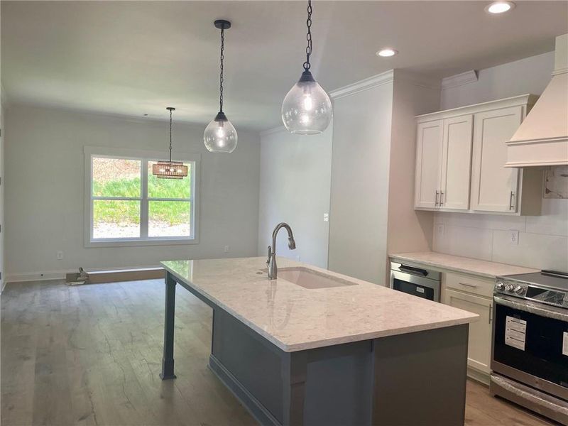 Furnished interior view inside a new home in , Greensboro (Image 7).