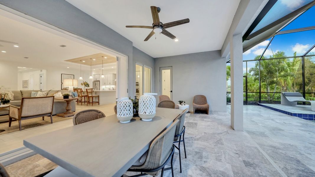 Furnished interior view inside a new home in Avelina, Venice (Image 6).